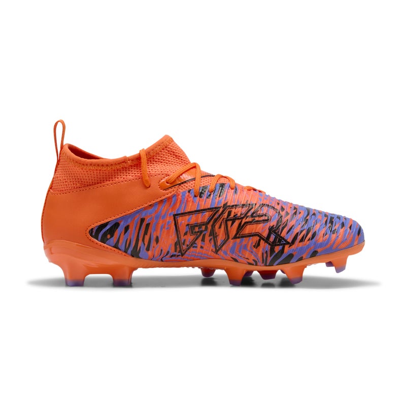 PUMA FUTURE 8 MATCH CREATIVITY FG/AG Kids Unisex Orange Football Boots Youth - Image 5